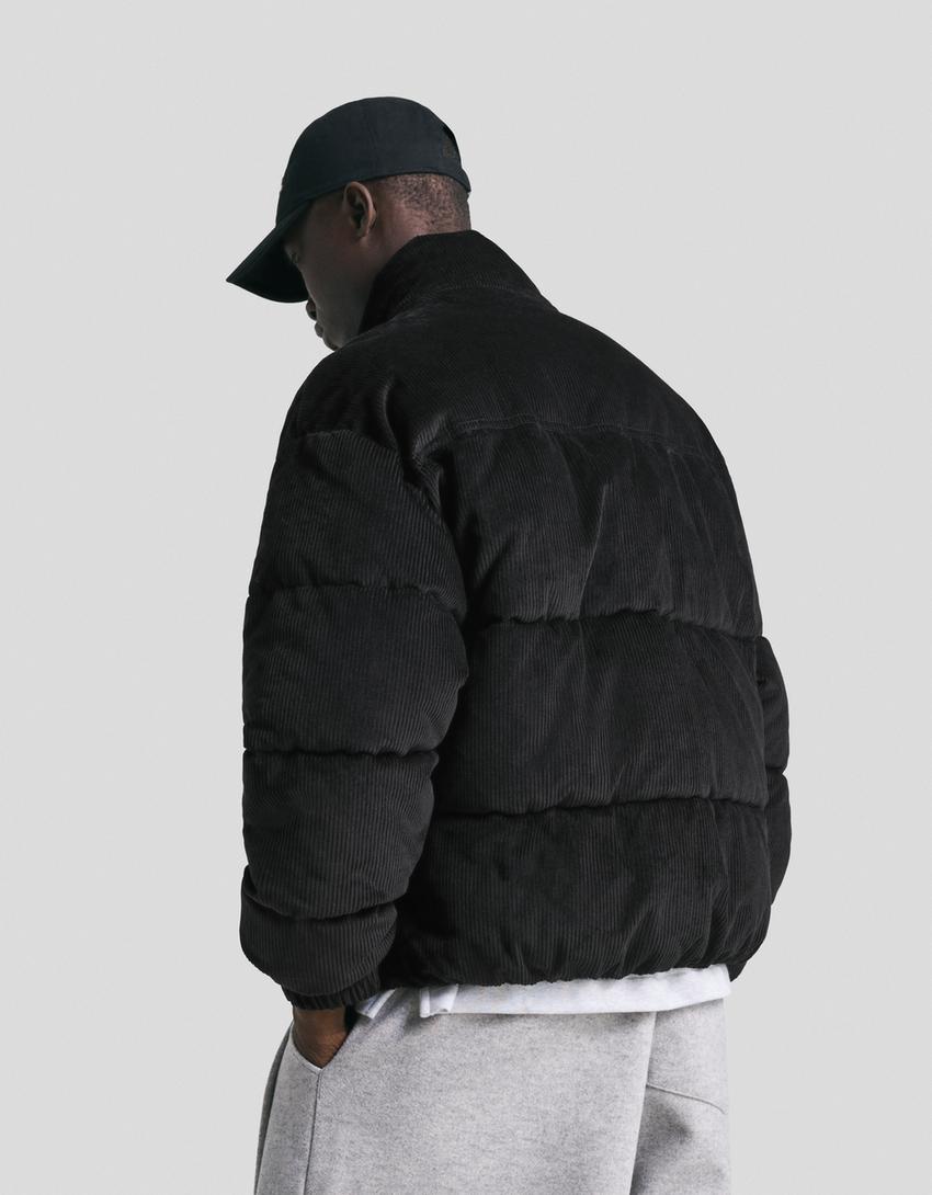 DOUDOUNE EN VELOURS CÔTELÉ