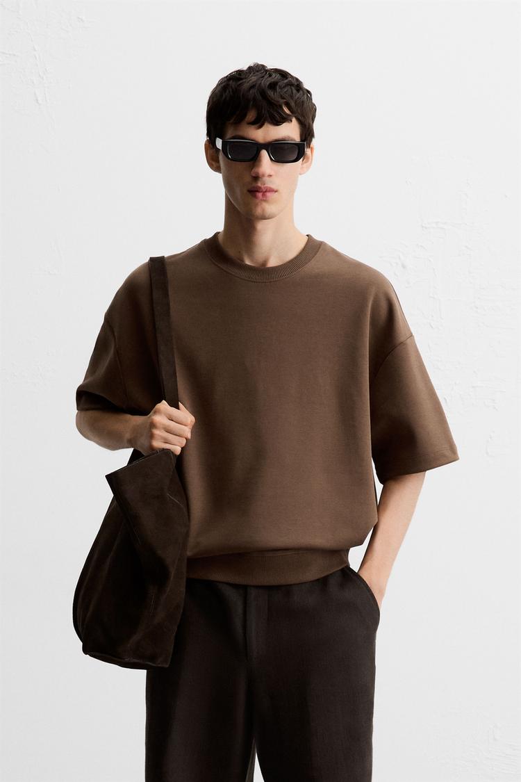 SWEAT STRUCTURÉ INTERLOCK