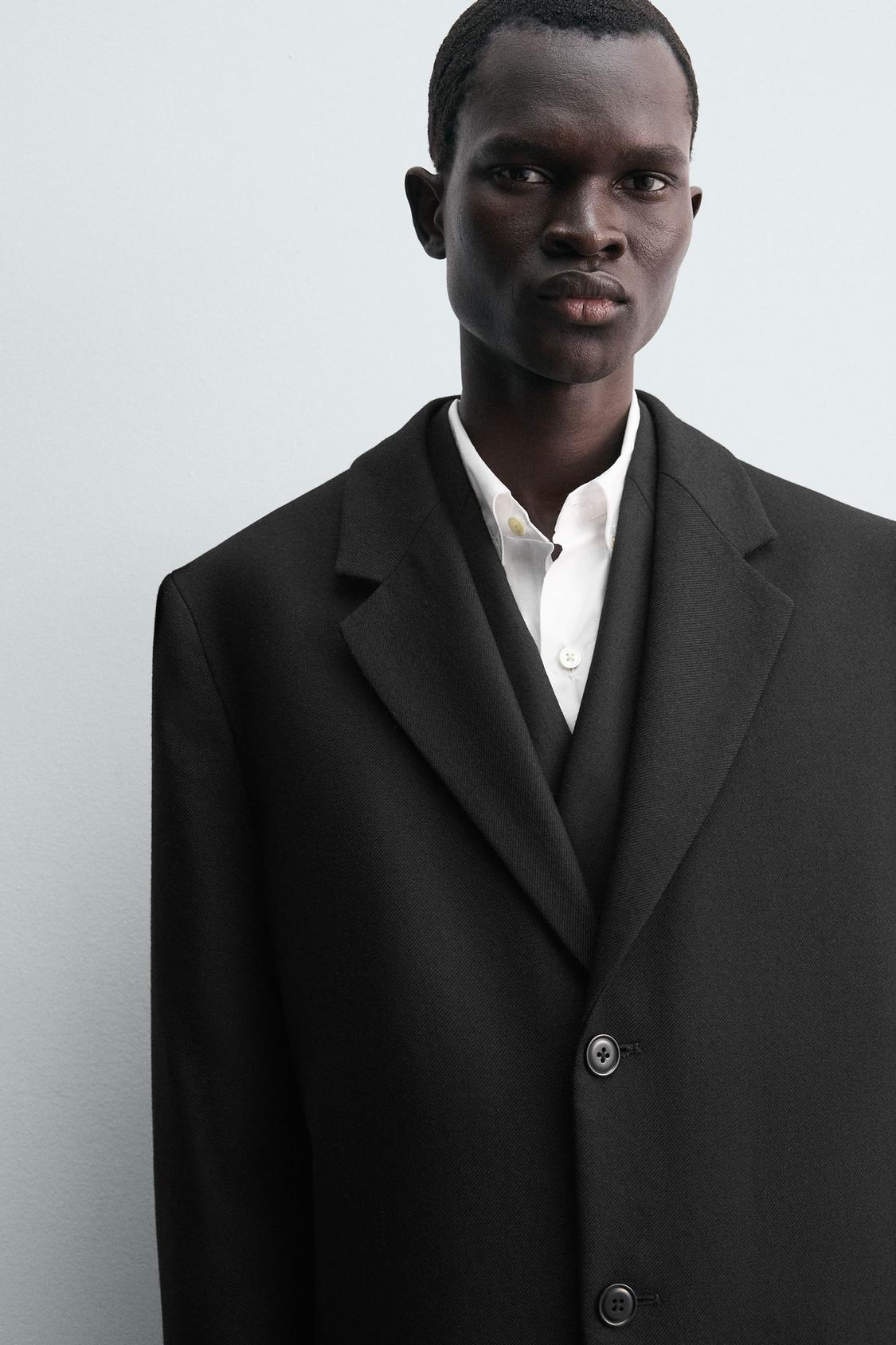 MANTEAU LÉGER 100% LAINE