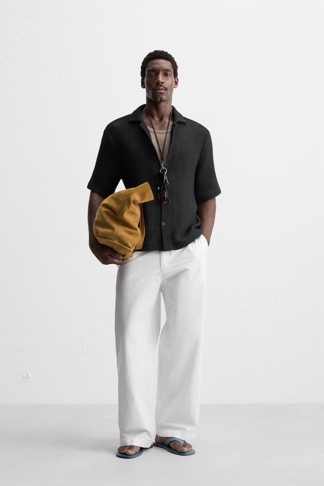 CHEMISE STRUCTURÉE OUVERTE