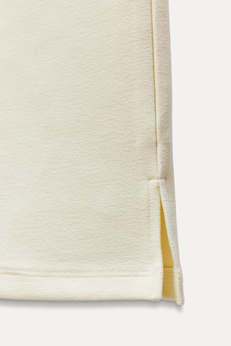 Pantalon interlock à ouverture - Gris